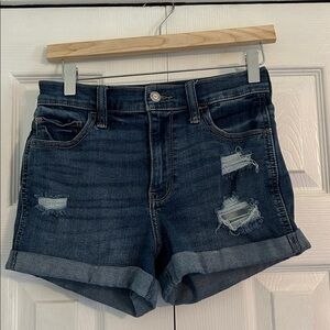Hollister High-Rise Denim Shorts